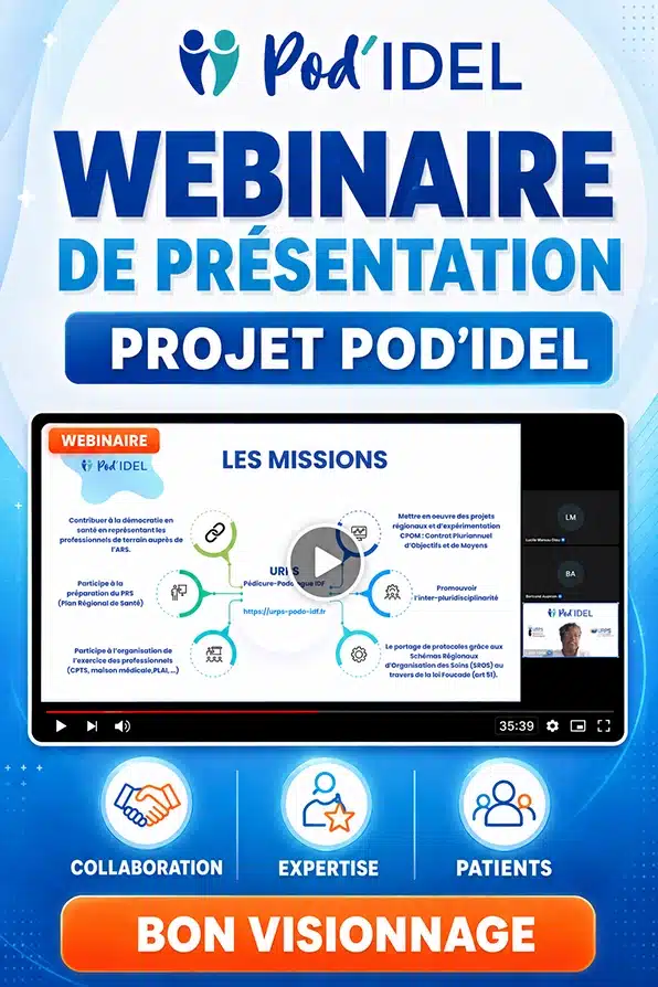 video webinaire Podidel